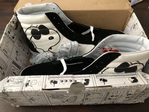 Peanuts x Sk8-Hi Reissue 'Joe Cool' Vans - Image 14