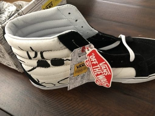 Peanuts x Sk8-Hi Reissue 'Joe Cool' Vans - Image 6