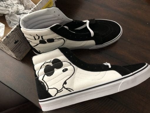 Peanuts x Sk8-Hi Reissue 'Joe Cool' Vans - Image 9