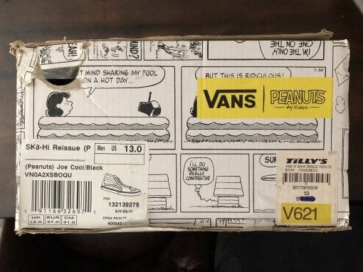 Peanuts x Sk8-Hi Reissue 'Joe Cool' Vans - Image 13