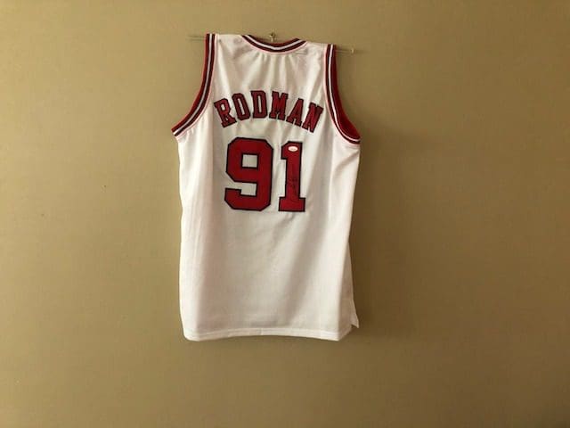 chicago bulls white jersey