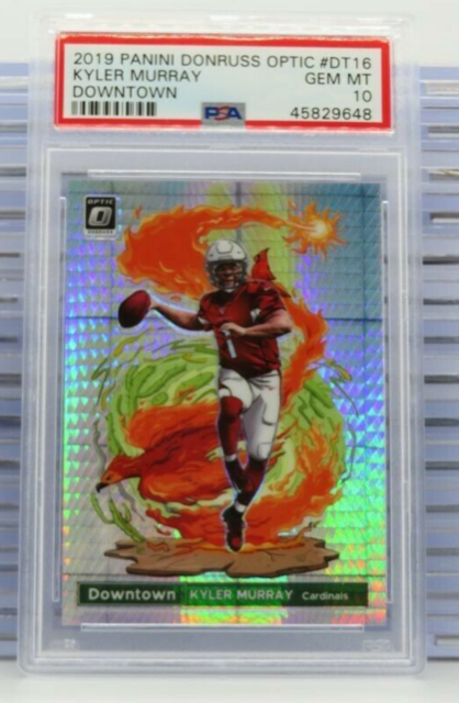 2019 Donruss Optic Kyler Murray Downtown SP Prizm Rookie RC PSA 10 GEM MINT C61
