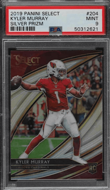 2019 Select Field Level Silver Prizm Kyler Murray ROOKIE RC #204 PSA 9 MINT 250
